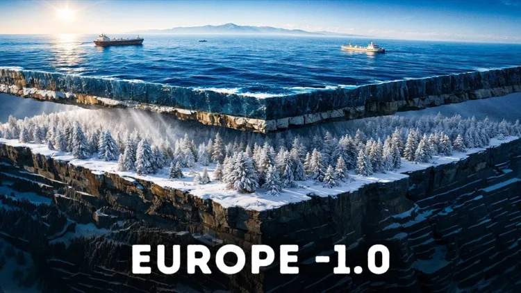 Scientists Discover a Frozen World Submerged in the North Sea – video