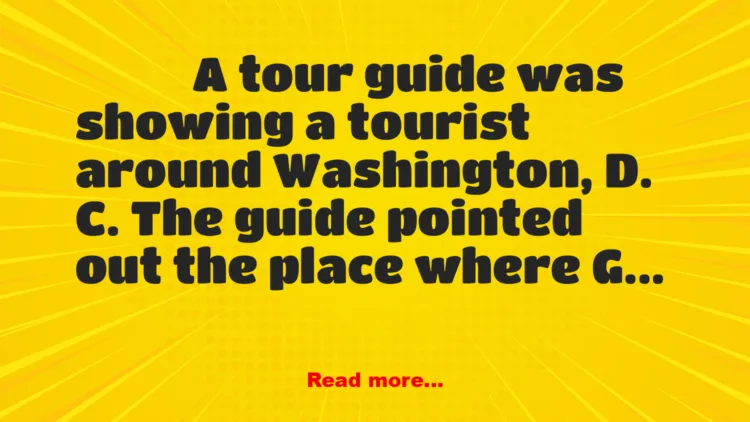 Joke: A Dollar Across the River