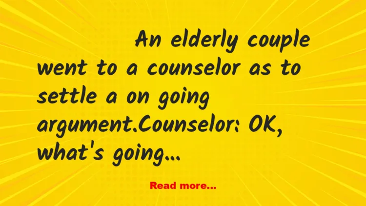 Joke: Age Has It's Challenges