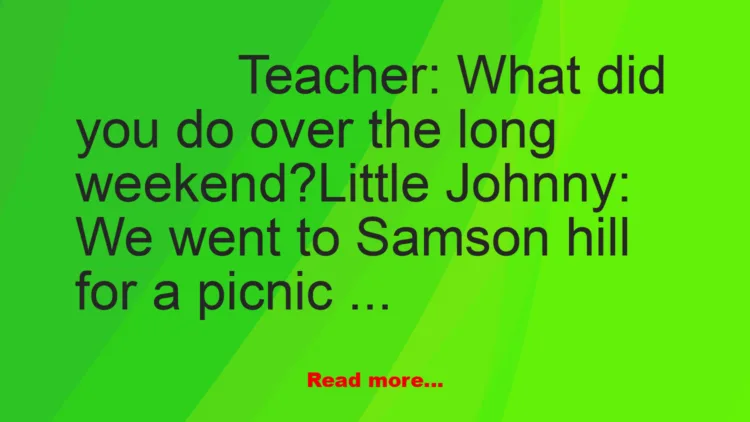 Joke: Imagine If You Will