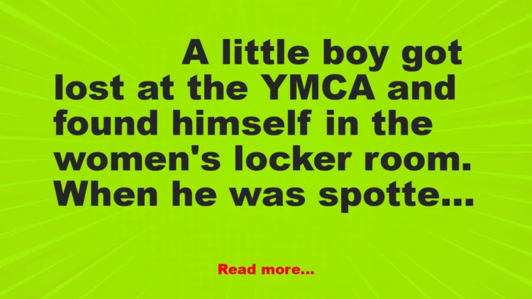 Joke: In the Locker Room