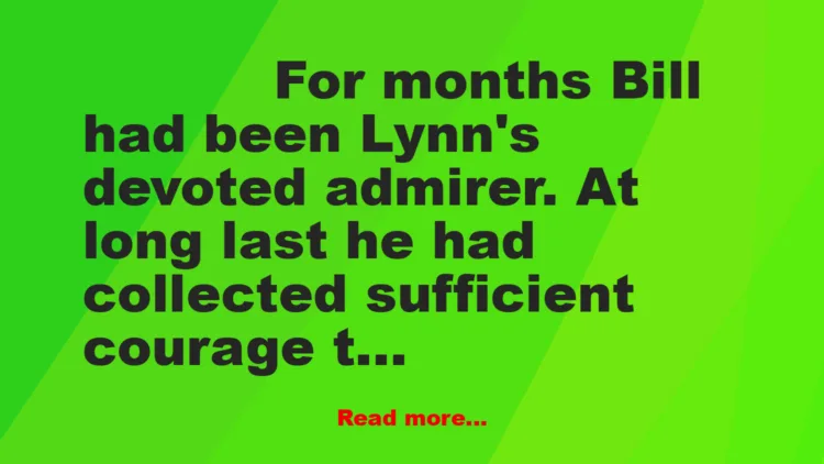 Joke: Momentous Question