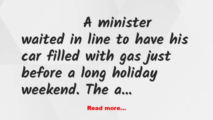 Joke: Waiting in Line