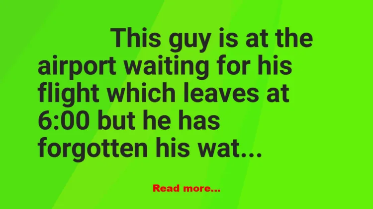 Joke: Want to Go Hi-Tech?