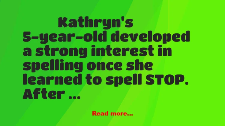 Joke: What Does It Spell?
