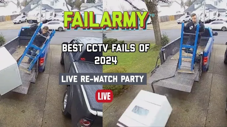 Best CCTV Fails of 2024 |  Re-Watch Party – video