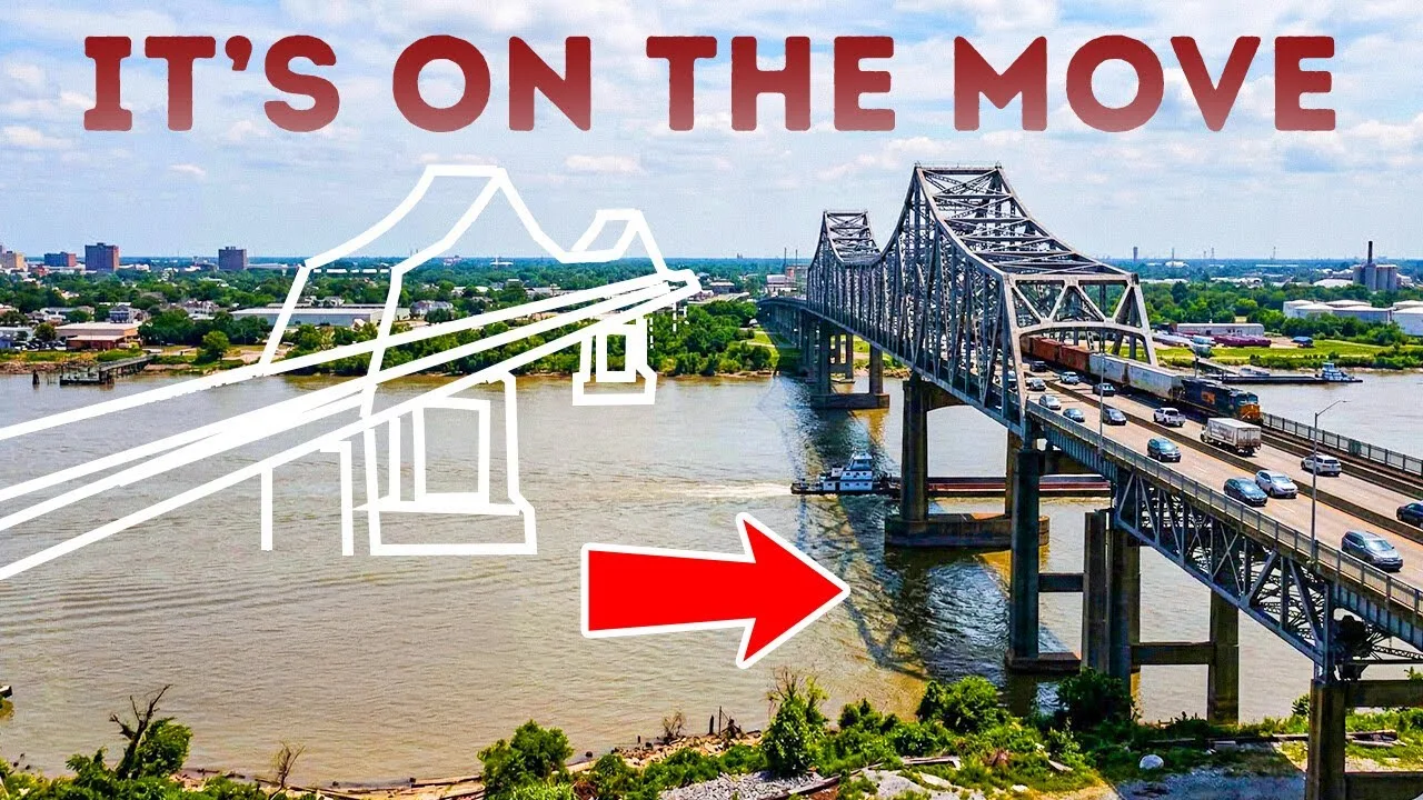 What Happens to Bridges When Rivers Change Their Course – video