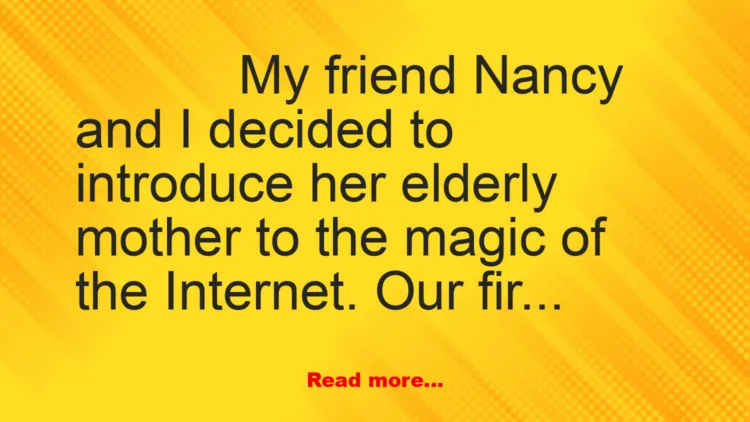Joke: Magic of the Internet