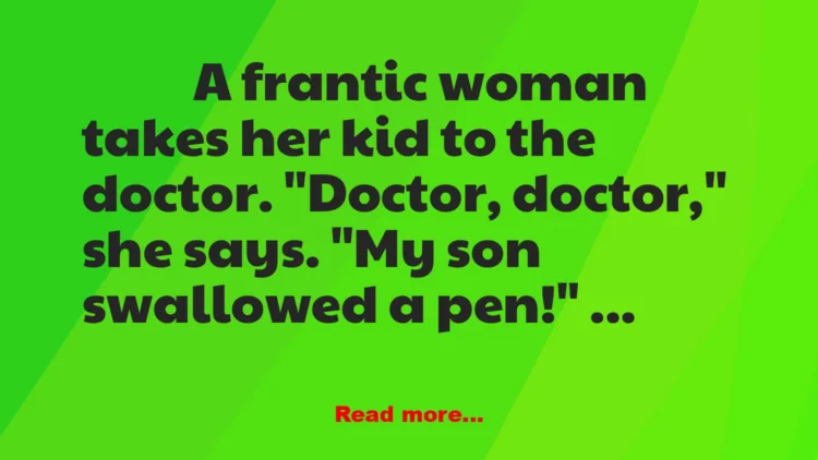 Joke: Name Please Joke: Name Please