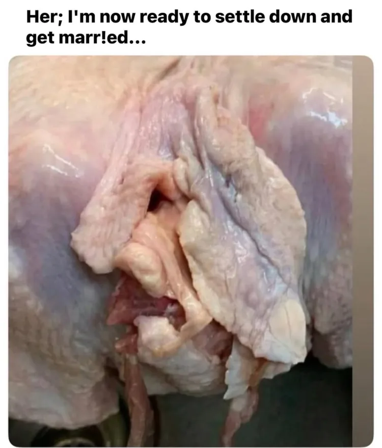 Her; I'm now ready to settle down and get married... Her; I'm now ready to settle down and get married...