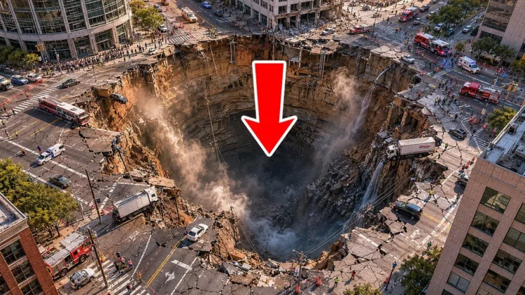 Scientists Warn: Giant Sinkholes Becoming More Dangerous – video