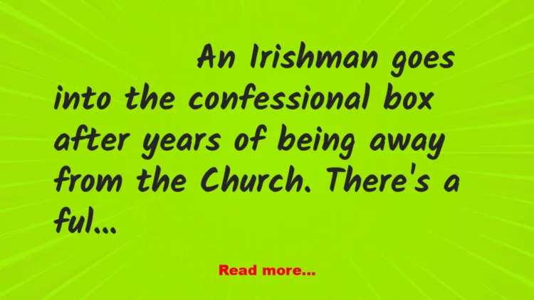 Joke: The Confessional