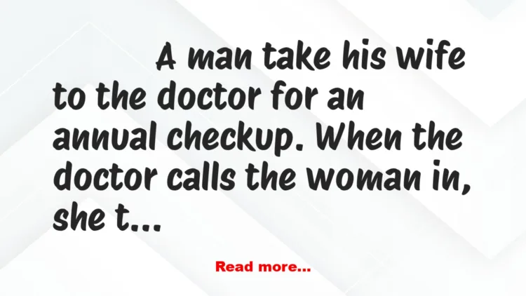Joke: Trusted Doctor Joke: Trusted Doctor