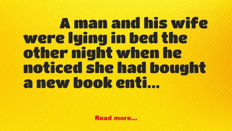 Joke: What Woman Want Joke: What Woman Want